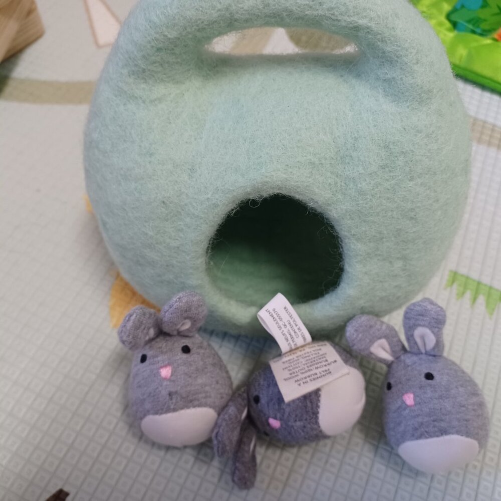 Lovevery Bunnies in Felt